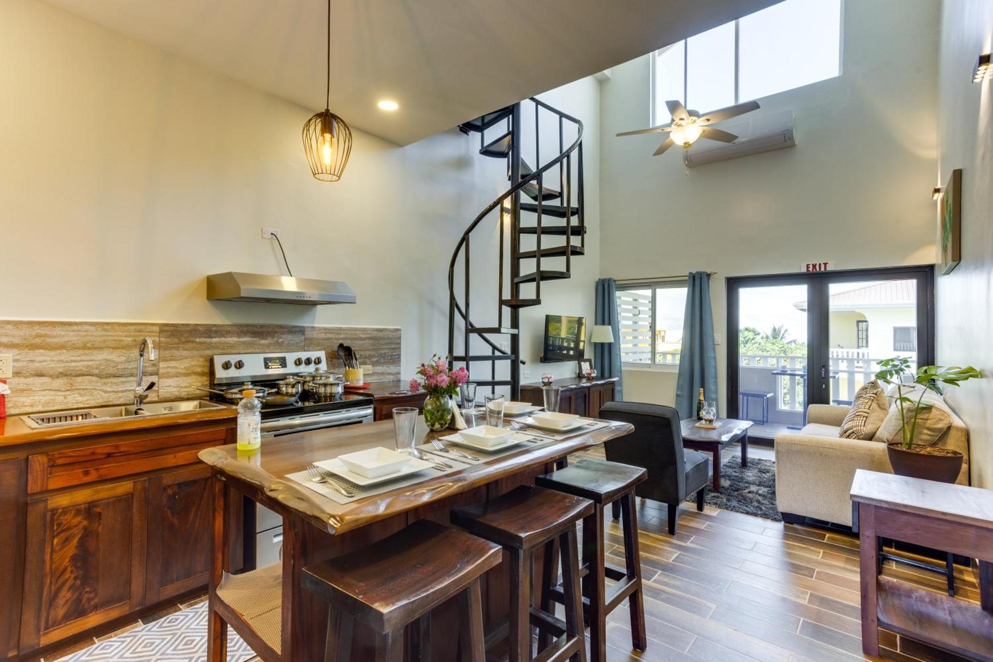 Louis' Apartments Placencia المظهر الخارجي الصورة